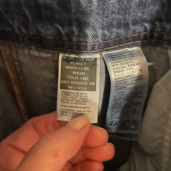 Levi's® Vintage Denim Overall NWT Urban Outfitters - Picture 12 of 13